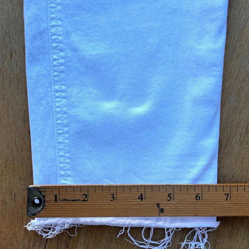 KUT FROM THE KLOTH RACHAEL FAB AB MOM JEAN WOMEN’S sz 12 White High Rise - Picture 12 of 12